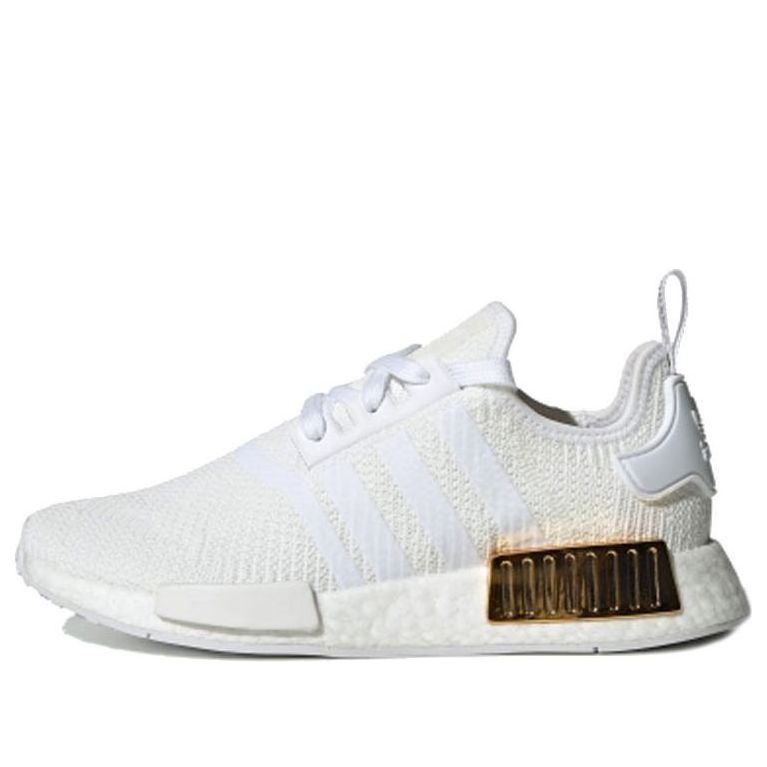 (WMNS) adidas NMD_R1 'White Gold Metallic' EG6703