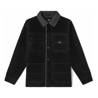 Men's Vans Casual Cargo lapel Jacket Black VN0A5KLKKOU