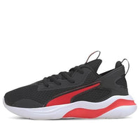 (PS) PUMA Softride Rift Cmeva Sports Running Shoes Black/Red/White 194108-02