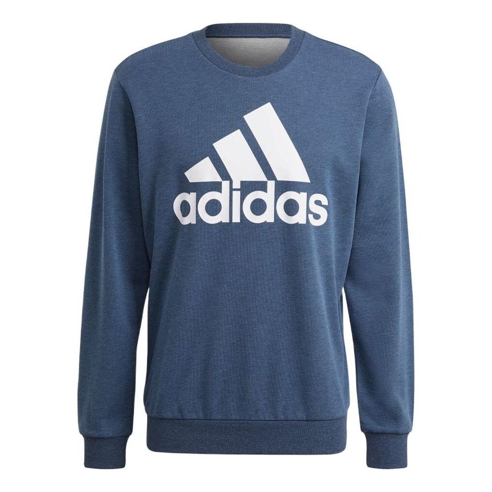 Men's adidas Logo Printing Pullover Sports Blue GM6962