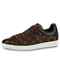 LOUIS VUITTON Luxembourg Sneakers 'Brown Logo Monogram' 1A4PAB