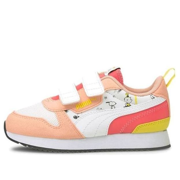 (PS) PUMA Peanuts x R78 'Snoopy, Woodstock and Charlie Brown - Apricot Blush' 375743-02