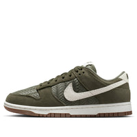 (WMNS) Nike Dunk Low Premium SE 'Woven Pack Medium Olive' IB6161-200