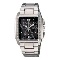 CASIO Waterproof SHEEN Stainless Steel Strap Black Analog SHN-5501D-1A