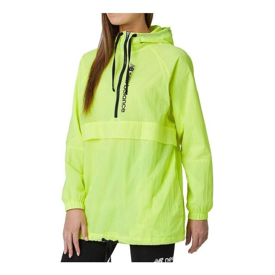 (WMNS) New Balance Sport Style Optiks Windbreaker Asia Sizing 'Solar Yellow' WJ01512LS2