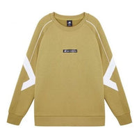 New Balance Athletics Logo-Print Sweatshirt Asia Sizing 'Brown' AMT11326-BEI