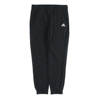 (WMNS) adidas 3-Stripe Ankle Tapered Knit Track Pants Asia Sizing 'Black' H50993