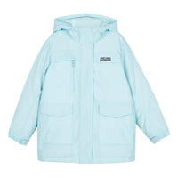 (GS) Skechers SKX Hooded Down Jacket 'Blue' P423G045-01Z6