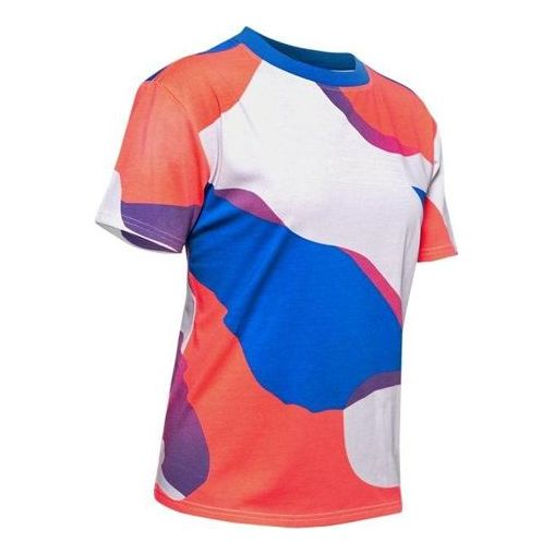 (WMNS) Under Armour Summit Graphic Training Sports Short Sleeve White 1360010-110
