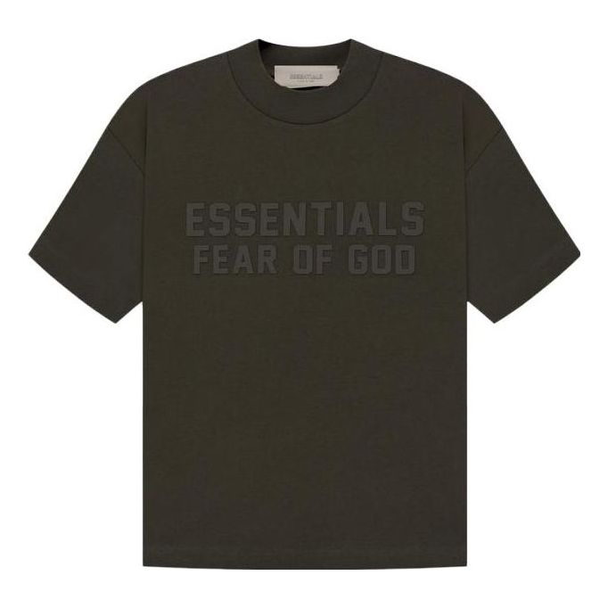 (GS) Fear of God Essentials SS23 SS T-Shirt 'Off Black' FOG-SS23-172