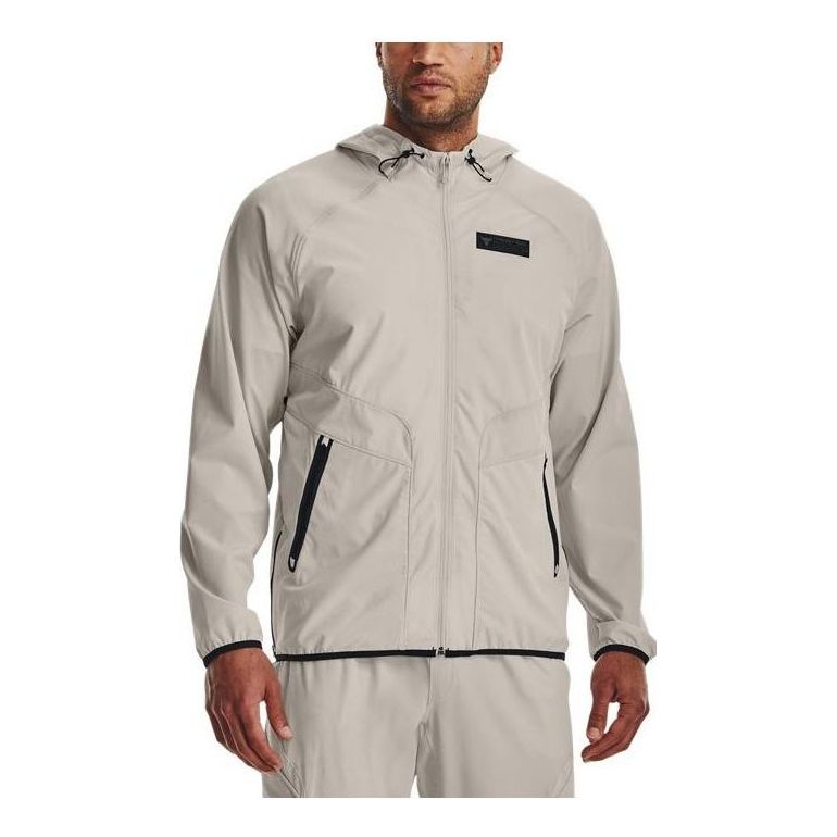 Under Armour Project Rock Unstoppable Hooded Jacket 'Grey' 1377425-289