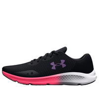 (WMNS) Under Armour Charged Pursuit 3 'Black Pink Shock' 3024889-004