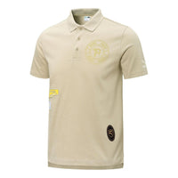 PUMA Mix Badge Polo Shirt 'Beige' 537039-64