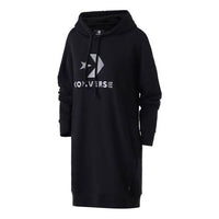 (WMNS) Converse Star Chevron French Terry Dress Asia Sizing 'Black' 10017327-A01