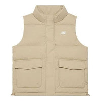 (WMNS) New Balance Warm Down Vest Asia Sizing 'Khaki' AWV34300-SOT