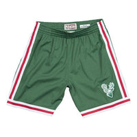 Mitchell & Ness NBA Swingman Shorts Milwaukee Bucks Road 1971-72 'Green' SMSHGS18240-MBUDKGN71