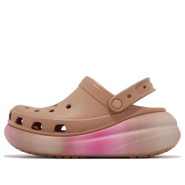 Crocs Crush Color Dip Clogs 'Tan Pink' 208986-2CD
