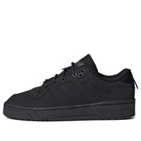 (WMNS) adidas RIVALRY Low 'Triple Black' FV4614