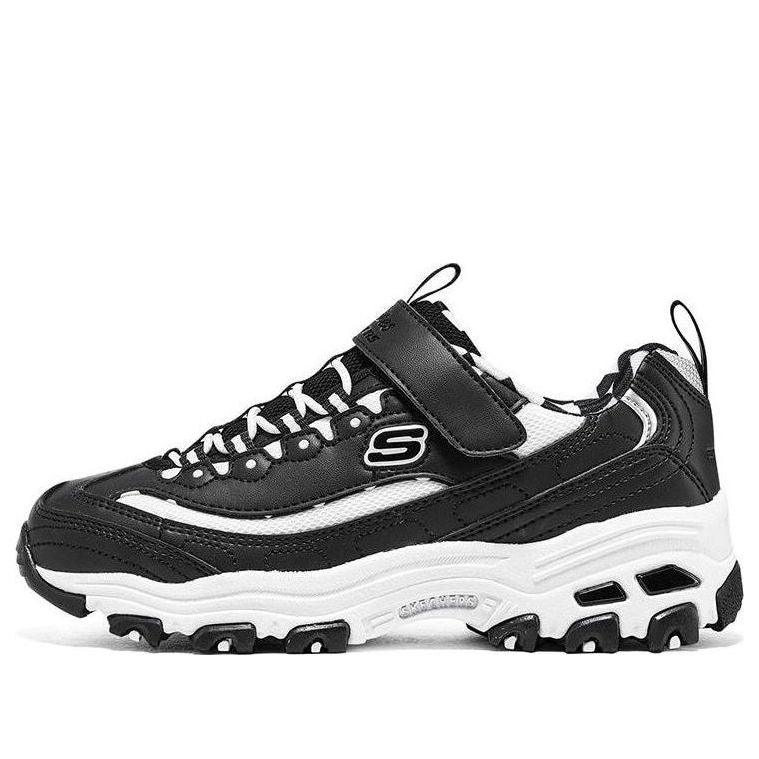 (GS) Skechers Dlites Shoes 'Black White' 319019L-BKW