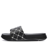 (WMNS) FILA Fusion COMO Sliders 'Black White' T12W227510BBS
