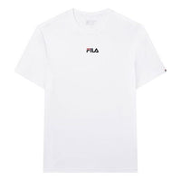 FILA Solid Color Classic Short Sleeve White F51M118158A-WT