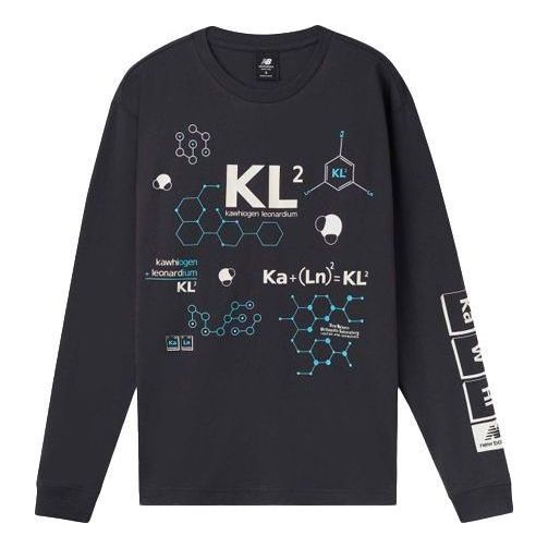 New Balance KL2 Elements of The Game Long Sleeve Top Asia Sizing 'Black White' MT03596-PHM