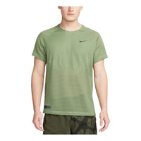 Nike Dri-FIT ADV Run Division TechKnit Short-Sleeve Running Top 'Green' DX0854-386