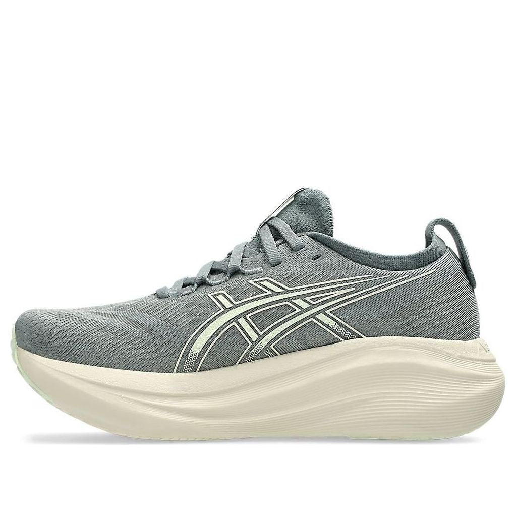 (WMNS) Asics Gel-Nimbus 27 Wide 'Monument Blue Whisper Green' 1012B752-402