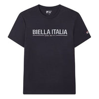 FILA Printing Business Short Sleeve Navy Blue F61M028108F-NV
