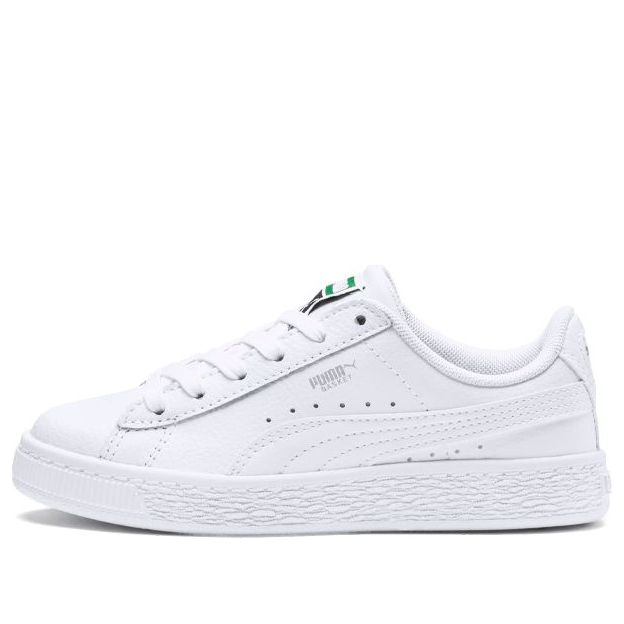(PS) PUMA Basket Classic Kid's Trainers White 364504-04