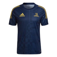 Men's adidas Rugby Short Sleeve Blue T-Shirt H58512