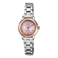 CASIO Waterproof Sports SHEEN Solar Powered Pink Analog SHE-4502SBG-4A
