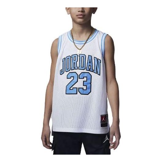(GS) Air Jordan 23 Jersey 'Blue' 95A773-W1W