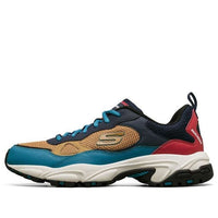 Skechers Stamina Running Shoes Black/Blue/Red 51706-NVMT