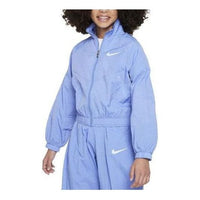 (GS) Nike Sportswear Logo Woven Jacket 'Polar' FB1267-450