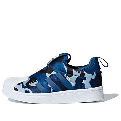 (PS) adidas originals Superstar 360 White/Blue/Camo CG6569