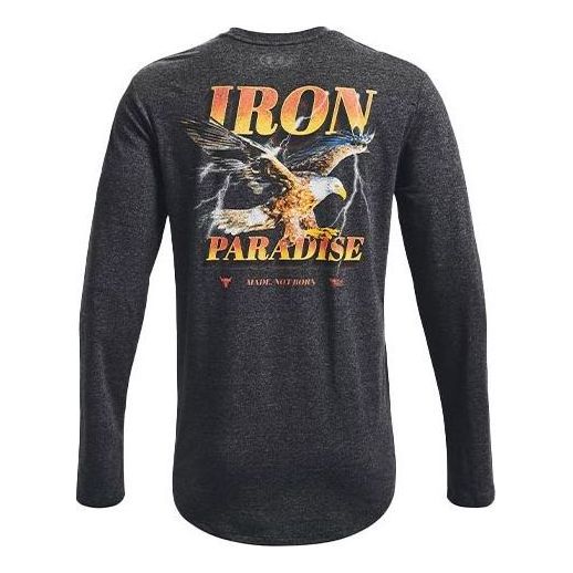 Under Armour Project Rock Outlaw Iron Paradise T-shirt 'Black' 1367119-001