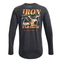 Under Armour Project Rock Outlaw Iron Paradise T-shirt 'Black' 1367119-001