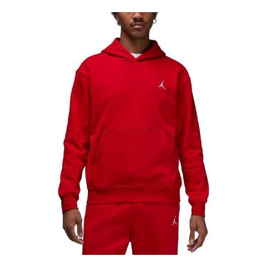 Air Jordan Fleece Pullover Hoodie 'Red' FJ7774-687