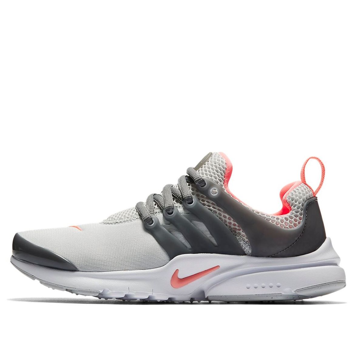 (GS) Nike Presto Running Shoes Grey/White/Pink 833878-002
