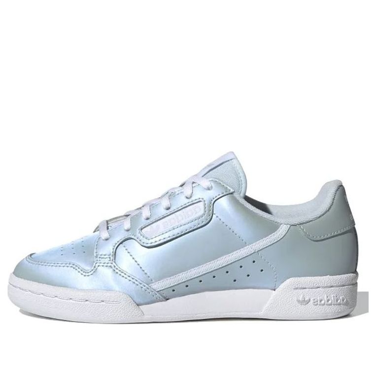(GS) adidas Continental 80 J 'White Light Blue' EF5115