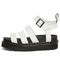 (WMNS) Dr. Martens Blaire Leather Strap Sandals 'White' 25768100