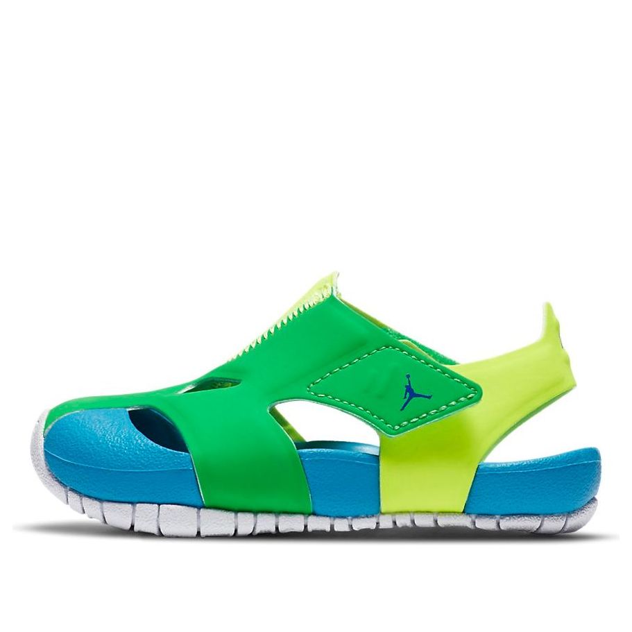 (TD) Air Jordan Flare Blue Green Sandals 'Blue Green' CI7850-300