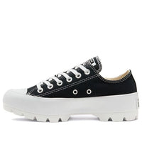 (WMNS) Converse Chuck Taylor All Star Lugged Low 'Black White' 567681C