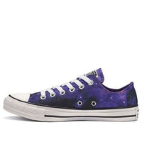 (WMNS) Converse Chuck Taylor All Star Miss Galaxy Low Top Canvas Sneakers 'Black Purple' 565209F