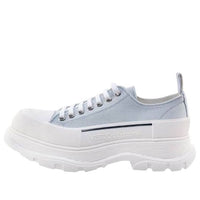 Alexander McQueen Tread Slick Lace Up Shoes 'Light Blue White' 705660W4V414589
