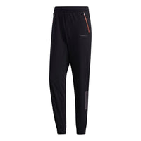 adidas neo M Ss Nn Tp 2 logo Printing Casual Bundle Feet Sports Pants Black GM2298
