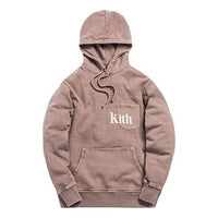 Men's KITH Pocket Williams Alphabet Long Sleeves Brown Pink KH2235-112