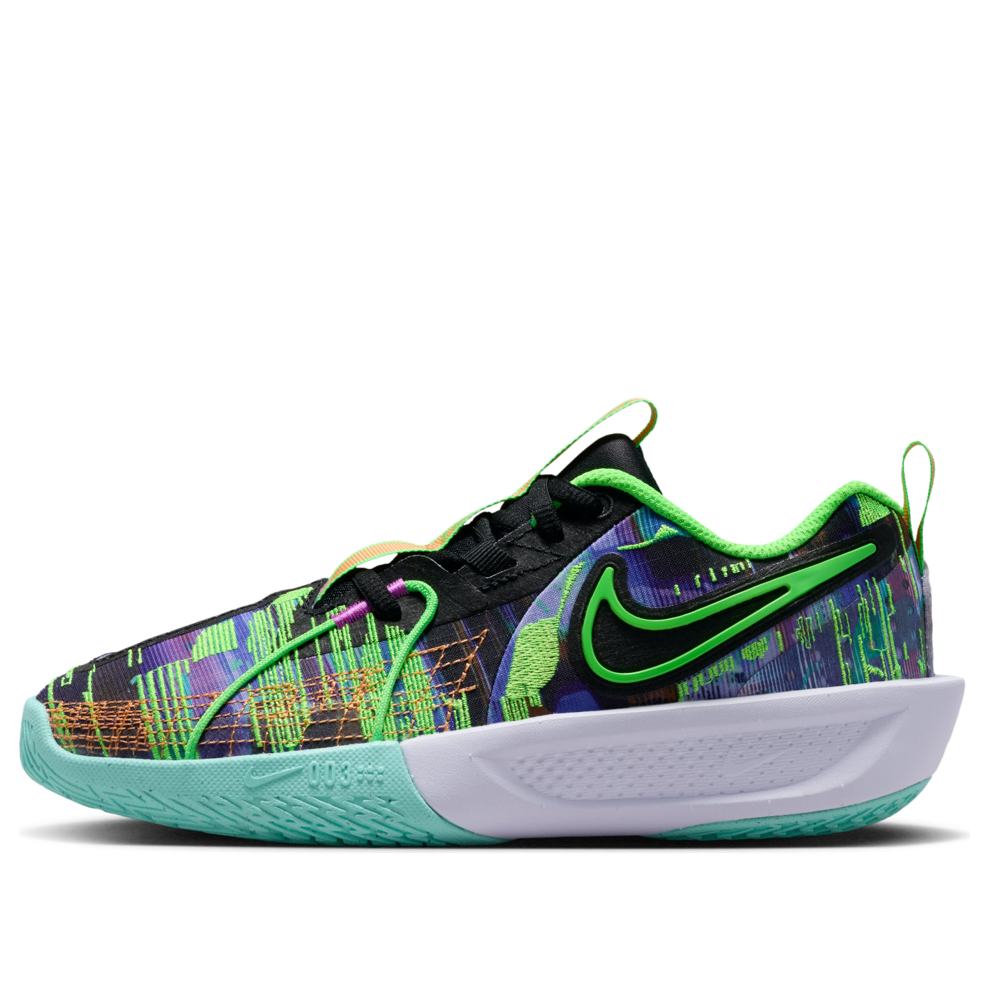 (GS) Nike G.T. Cut 3 'Blue Void Green Strike Hyper Violet' HV2243-400