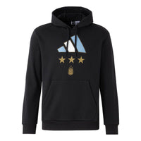 adidas 2022 World Cup Argentina Winner Hoodie Asia Sizing 'Black' IT2387